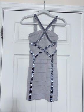 HotMiamiStyles sequin bodycon bandage dress